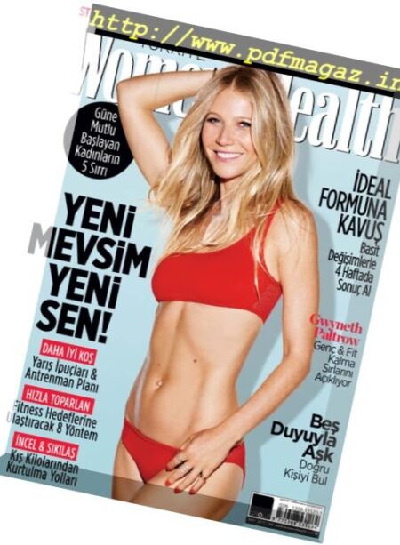 Women’s Health Turkey – Nisan 2017 Cover