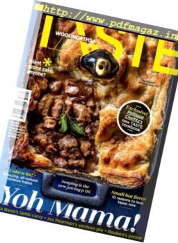 Woolworths Taste – May 2017