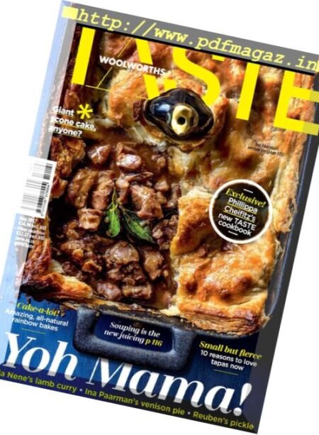 Woolworths Taste – May 2017 Cover