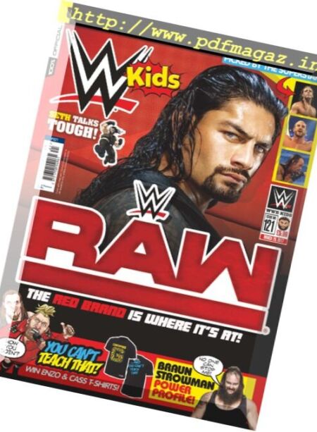 WWE Kids – Issue 121 – 29 March 2017 Cover