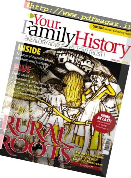 Your Family History – Issue 180, Spring 2017 Cover