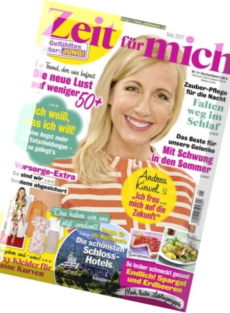 Zeit fur mich – Mai 2017 Cover