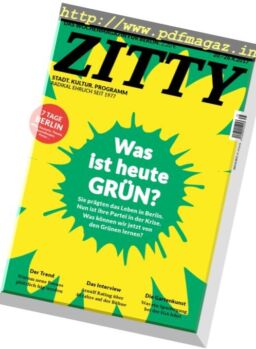 Zitty – 20 April 2017
