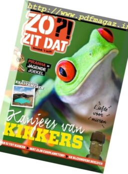 Zo Zit Dat – Nr.5, 2017