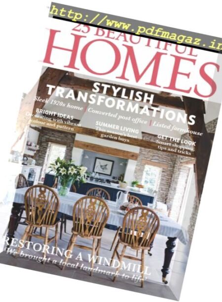 25 Beautiful Homes – June 2017 Cover