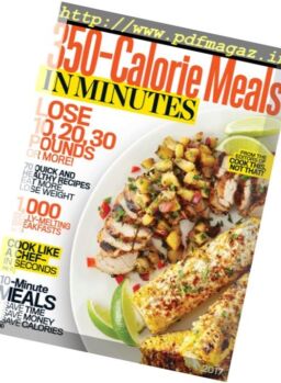 350-Calorie Meals in Minutes – 2017