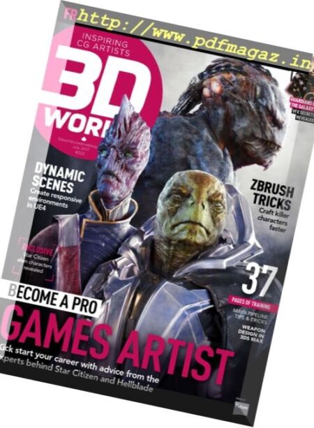 3D World UK – July 2017 Cover