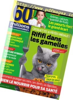 60 millions de consommateurs – Juin 2017