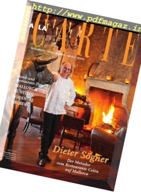 A la Carte – Juni 2017 Cover