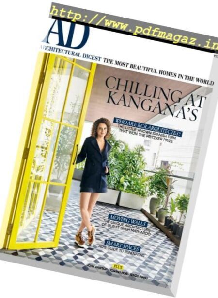 AD Architectural Digest India – May-June 2017 Cover