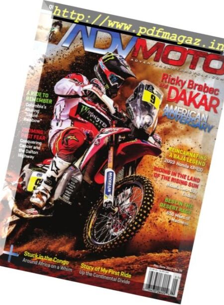 Adventure Motorcycle – May-June 2017 Cover