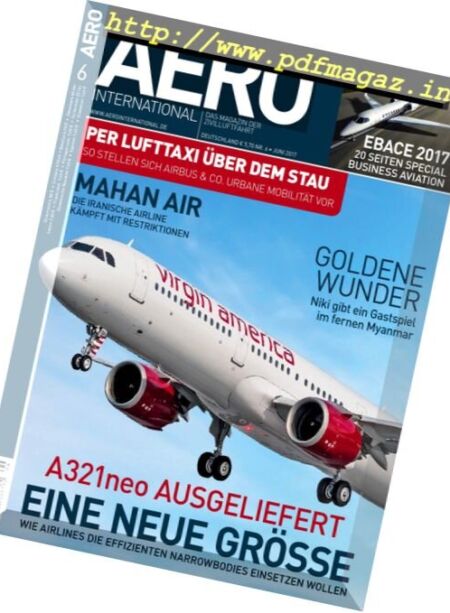 Aero International – Juni 2017 Cover