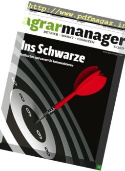 Agrarmanager – Mai 2017