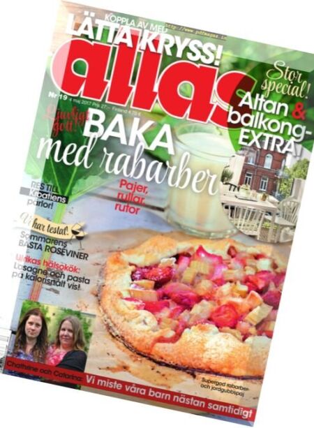 Allas – Nr.19, 2017 Cover