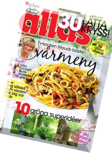 Allas – Nr.21, 2017 Cover