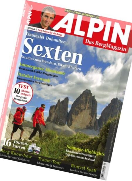 Alpin – Juni 2017 Cover
