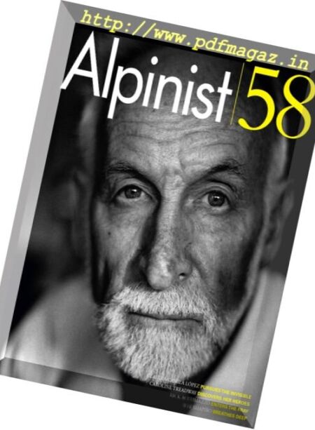 Alpinist Magazine – Summer 2017 Cover