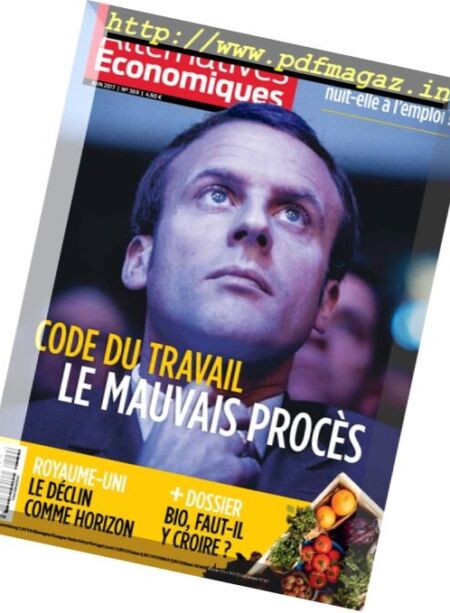 Alternatives Economiques – Juin 2017 Cover