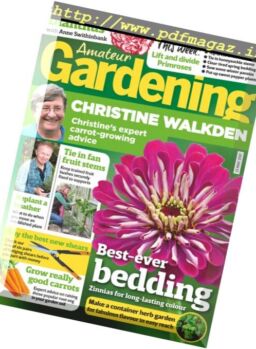 Amateur Gardening – 13 May 2017