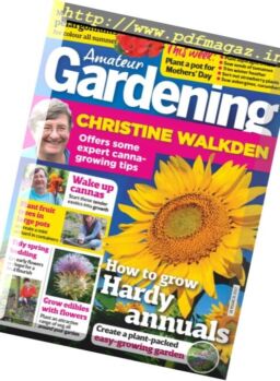 Amateur Gardening – 18 March 2017