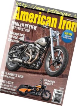 American Iron Magazine – Issue 350, 2017