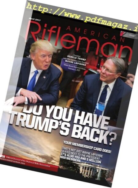American Rifleman – April 2017 Cover