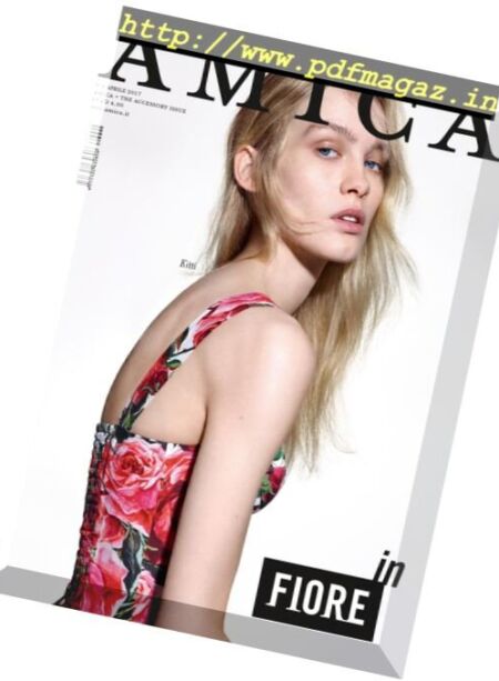 Amica – Aprile 2017 Cover