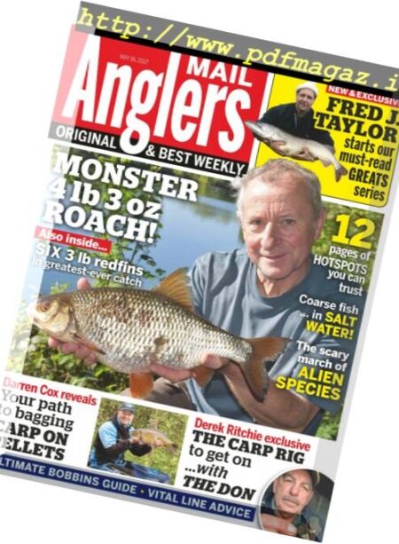 Angler’s Mail – 16 May 2017 Cover