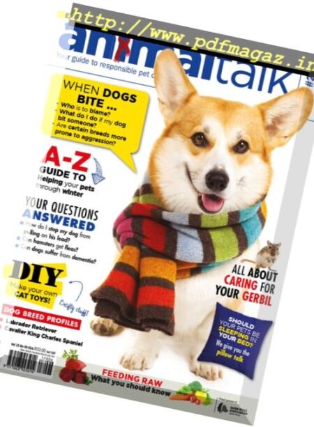 Animal Talk – June 2017 Cover