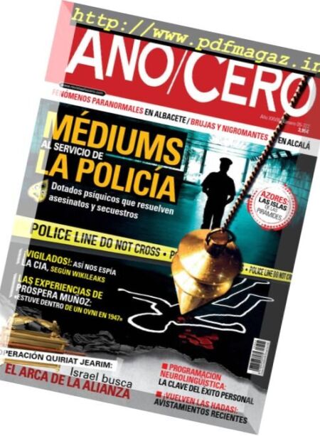 Ano Cero – Mayo 2017 Cover