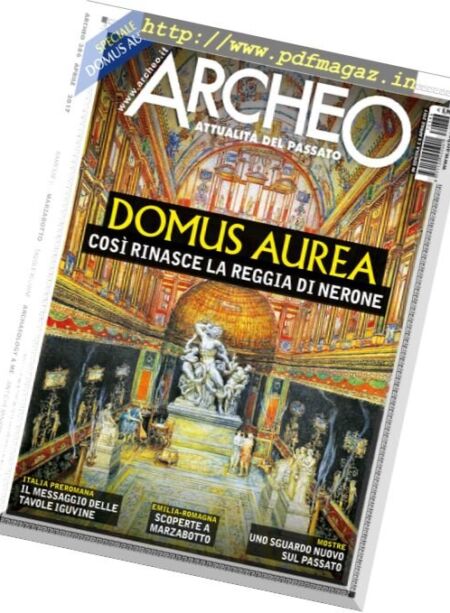 Archeo – Aprile 2017 Cover
