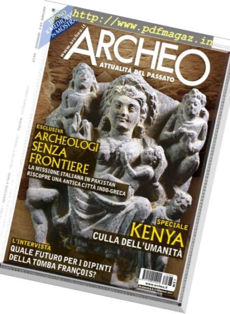 Archeo – Gennaio 2017 Cover