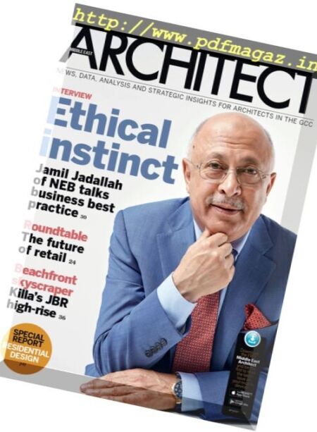 Architect Middle East – May 2017 Cover