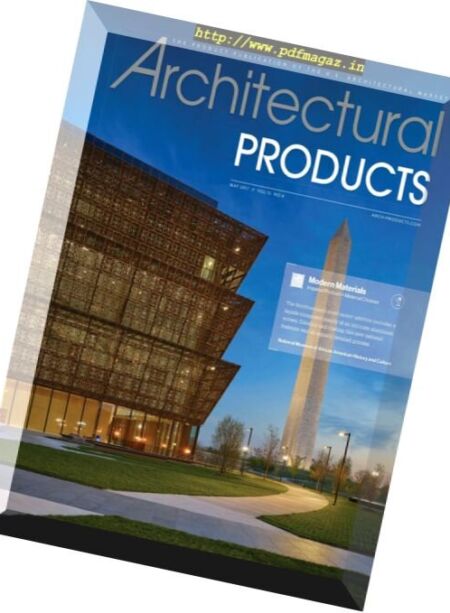 Architectural Products – May 2017 Cover