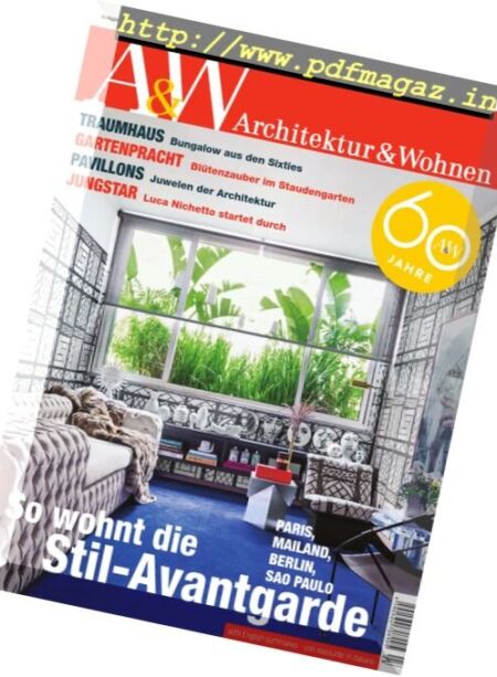 Architektur & Wohnen – Juni-Juli 2017 Cover