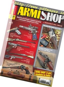 Armi Shop – Maggio 2017