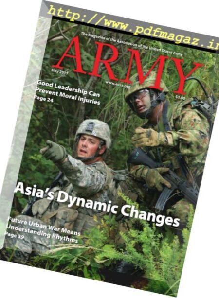 Army – May 2017 Cover