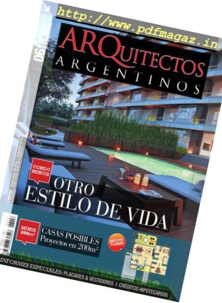 Arquitectos Argentinos – Especial Minus 200 & Condos 2016 Cover