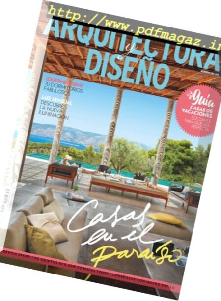 Arquitectura y Diseno – Junio 2017 Cover
