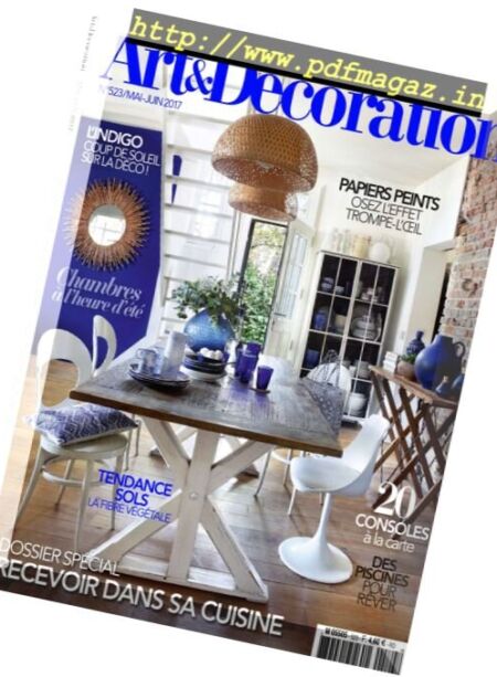 Art & Decoration – Mai-Juin 2017 Cover