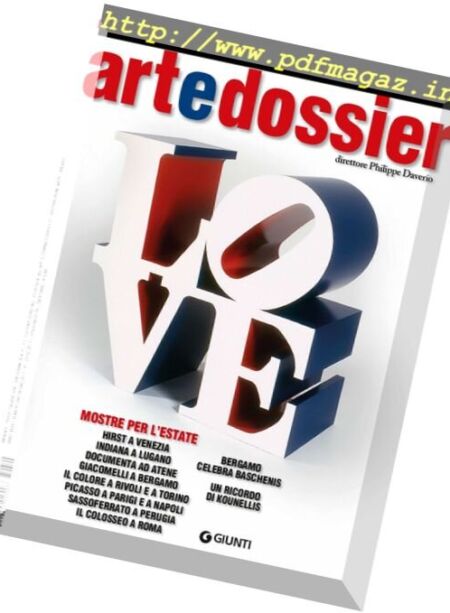 Art e Dossier – Giugno 2017 Cover