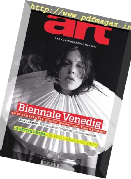 Art Germany – Mai 2017 Cover