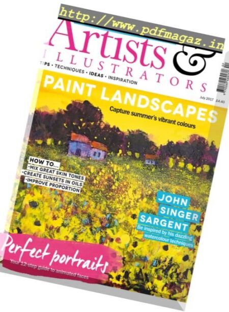 Artists & Illustrators – July 2017 Cover