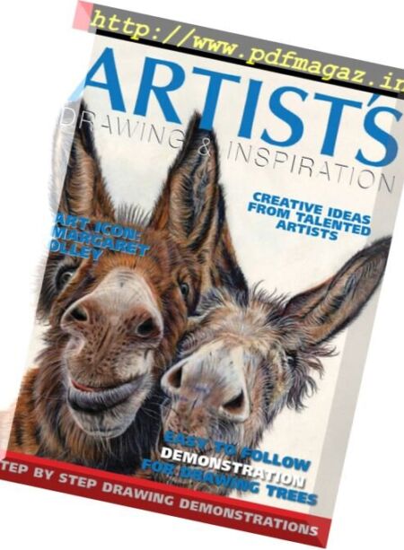 Artists Drawing & Inspiration – Issue 25 2017 Cover