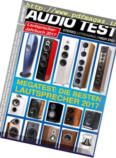 Audio Test Lautsprecher – Jahrbuch 2017 Cover