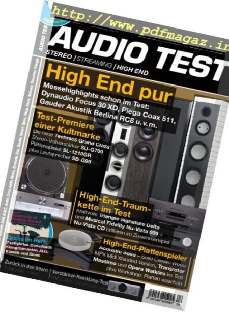 Audio Test – Nr.4, 2017 Cover