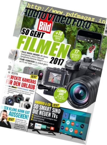 Audio Video Foto Bild – Juli 2017 Cover