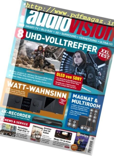Audiovision – Juni 2017 Cover