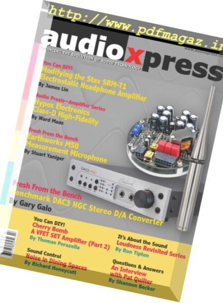 audioXpress – July 2017 Cover