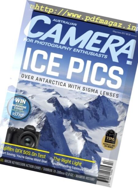 Australian Camera – May-June 2017 Cover
